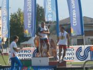 Piva Giuseppe podio 100mt